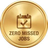 Zero missed jobs
